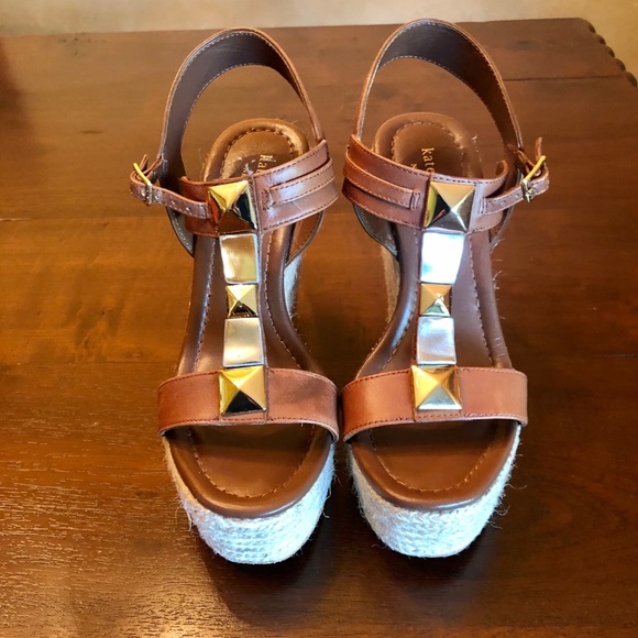 Kate Spade ♠️ wedge espadrilles - Picture 1 of 15